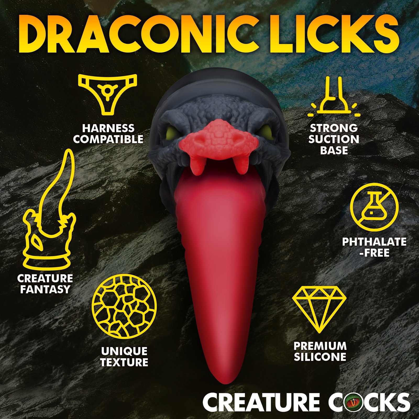 Dragon Roar Silicone Dildo - Image 6