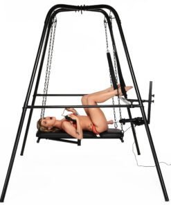 Throne Deluxe Adjustable Sling with Sex Machine