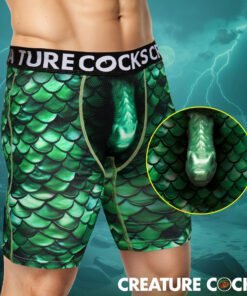 Creature Wear Cockness Monster Lake Creature Boxer Shorts - Medium