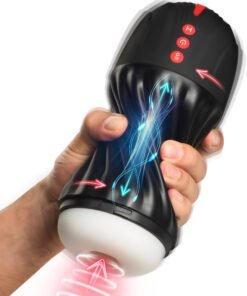 Sucking and Vibrating Masturbator