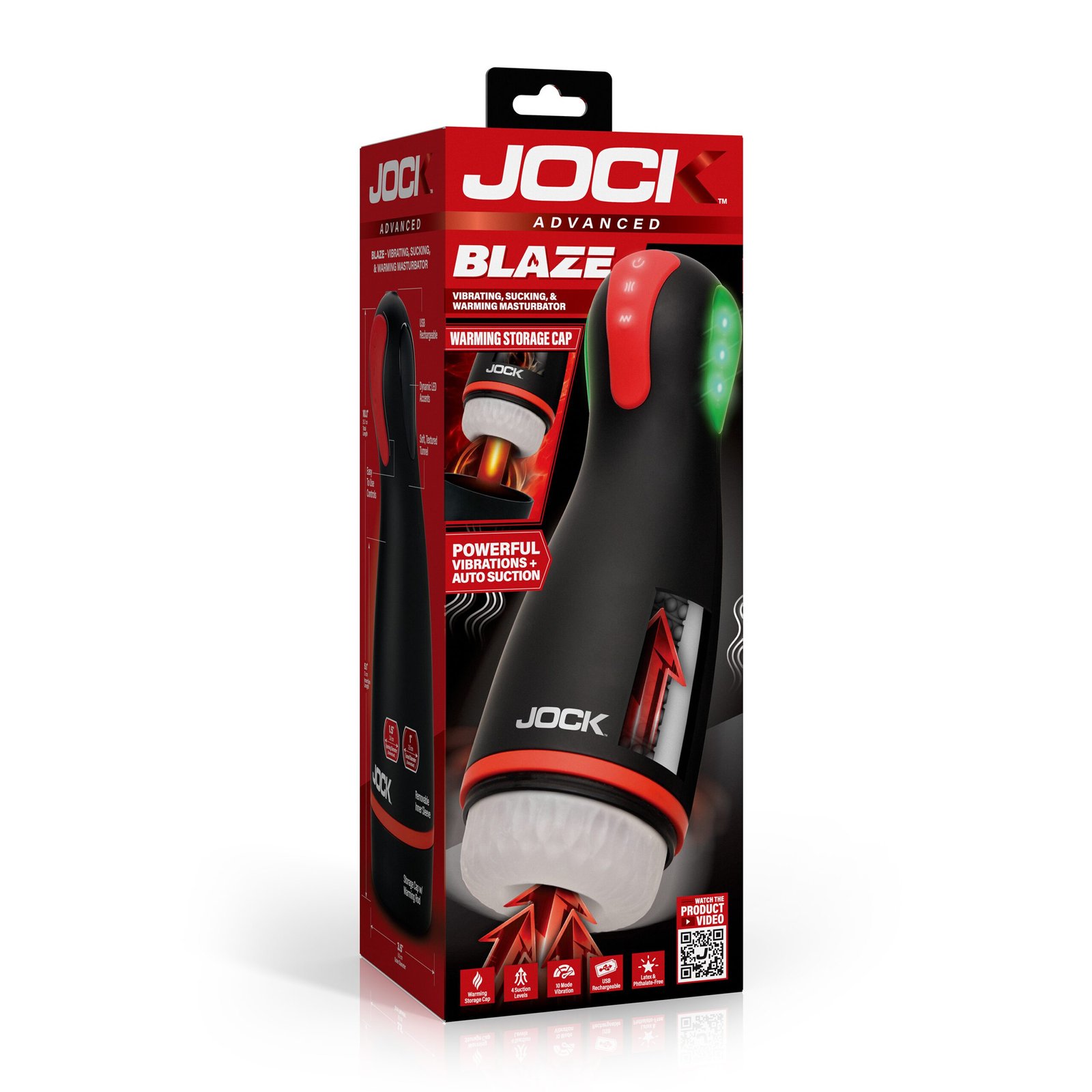 Blaze Vibrating, Sucking, and Warming Masturbator - Image 7