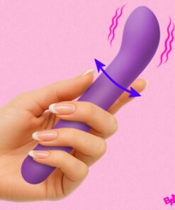 G-Spot Flexible Silicone Vibrator - Purple