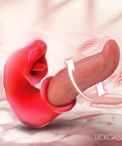 Lusty Licker Kissing & Licking Tongue Vibrator