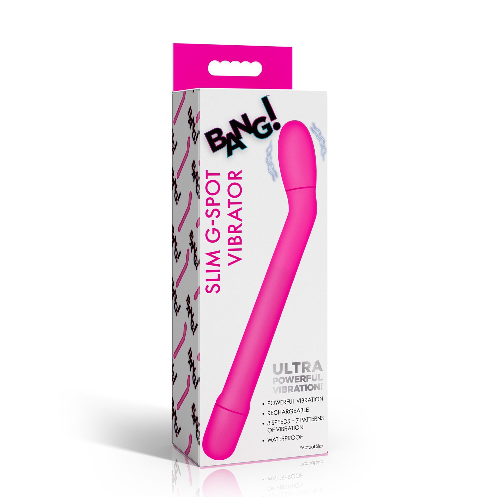 Slim G-Spot Vibrator - Pink - Image 6