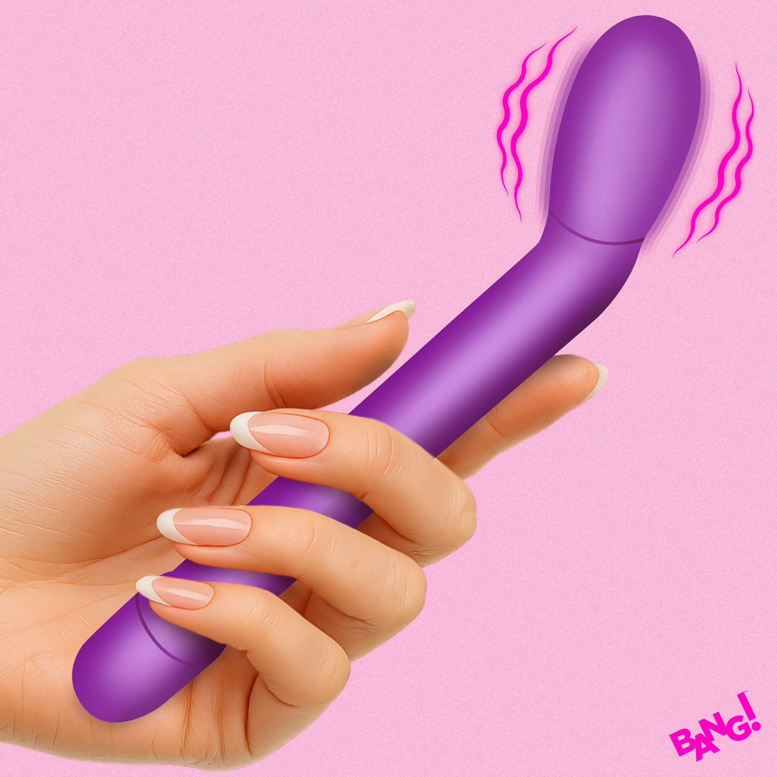 Slim G-Spot Vibrator - Purple